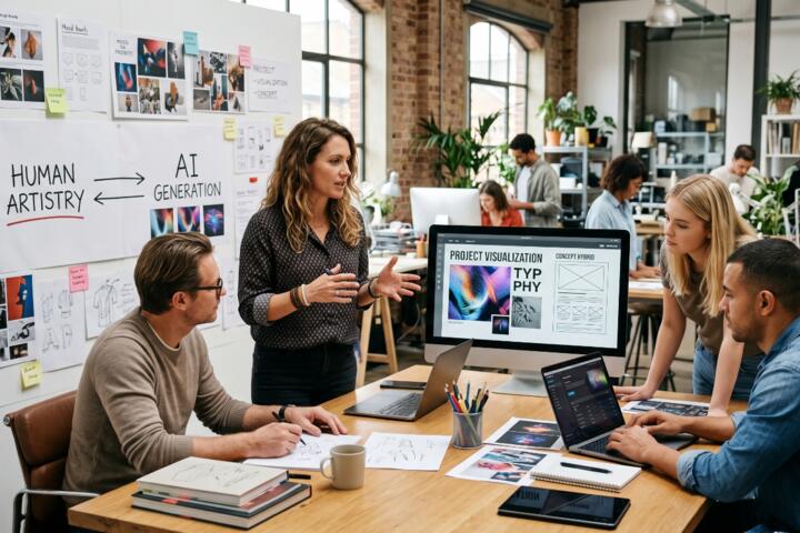 Creative Director Path: Blending Human Artistry with AI Generation